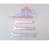 SET CHIAVI COMBINATE FISSA E STELLA CROMO VANADIO 12 PZ 6-22 MM