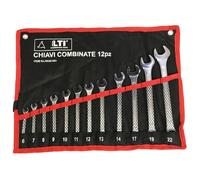 SET CHIAVI COMBINATE STELLA E FISSA 12pz 6-22mm ACCIAIO Cr-V