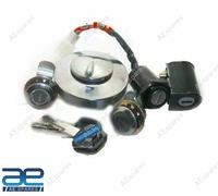 Set Chiavi Comuni Royal Enfield Bullet, Serratura Completa di Ricambio