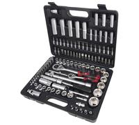 Set Chiavi Cricchetto 108 Pezzi Valigetta Attrezzi Professionale Auto Officina