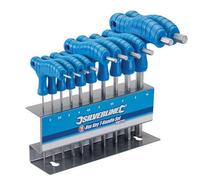 Set chiavi esagonali con impugnatura a T 10 pezzi