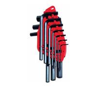 Set 10 Chavini Esagonali Maschio con Supporto in Plastica 0-69-253 Stanley