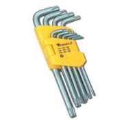 Set chiavi maschio esagonali impronta Torx Tamper resistant 9 pezzi ELEMATIC