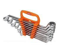 CHIAVI POLIGONALI DOPPIE CURVATE IN ACCIAIO SATINATE LINEA ARANCIO COD.1461663