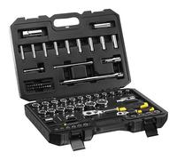 Set chiavi Stanley a bussola attacco misto 1/4" e 1/2" - 72 pz
