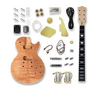 Set Chitarra Elettrica Fai-da-te Corpo In Mogano Tastiera In Palissandro Assemblaggio Chitarra Kit Completo Di Parti insieme professionale della chitarra elettrica