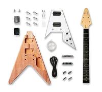 Set Chitarra Elettrica Fai-da-te Corpo In Mogano Tastiera In Palissandro Costruisci La Tua Chitarra Elettrica insieme professionale della chitarra elettrica
