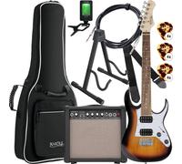 Set chitarra elettrica Rocktile 3/4 Sunburst per bambini con tanti accessori