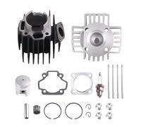 Set Cilindro Completo for Yamaha PW50 1981-2009 QT50 con Guarnizioni e Candela