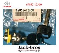 SET CILINDRO E CHIAVE OEM ORIGINALE TOYOTA, SERRATURA PORTA, LH COROLLA SED/W...