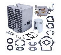 Set cilindro e pistone WM80 da 45 mm adatto for BS500 BS502 BS502I BS600 BS602 BS602I BS700 BS702 Guarnizione carburatore Motosega