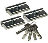 Set cilindro serratura 3x 60mm (30+30mm) 5 chiavi