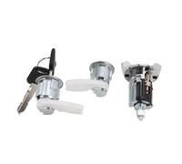 Set Cilindro Serratura Porta Accensione con Chiave di Ricambio per Aerostar 1994 Bronco 1992-1995 E150 E250 E350 Van 1992-1995 per Ricostruzione Riparazione E Manutenzione