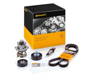 Set cinghia di distribuzione + puleggia + pompa dell'acqua CONTINENTAL CT 1211 WP2 PRO
