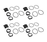 Set Cinghie di Montaggio Bici per Computer for garmin da 4 con Corde di L