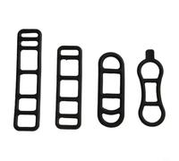 Set Cinghie Elastiche Silicone 40 Antiurto Set Cinghie Elastiche | Silicone , 35 totali, include ganci, per fari e luci posteriori, per facile installazione(40PCS)