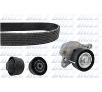 Set Cinghie V-Ribbed DOLZ SKD206A Per NISSAN, OPEL, RENAULT