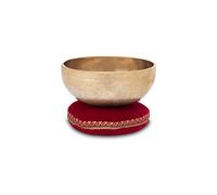 Set Ciotola Tibetana XDrum Omshanti 10 cm - Peso: 300g - fatta a mano in India - ideale per meditazione e terapie - con cuscino abbinato