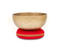Set Ciotola Tibetana XDrum Omshanti 20 cm con Cuscino, Diametro: ca. 20 cm