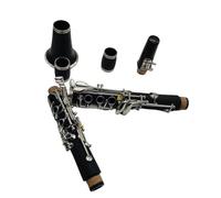 Set clarinetto Chiavi Placcate In Legno Di Ebano Per Clarinetto Professionale C Tune Con Bocchino