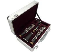 Set clarinetto Clarinetto Clarinetto Professionale In Sib Bachelite 17 Tasti Tubo In LegnoStrumenti Bocchino Ance