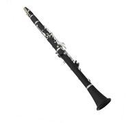 Set clarinetto Clarinetto In Legno A 17 Tasti Con Cinturino In Tessuto B Clarinetto Piatto Nero Strumento Musicale Per Orchestra Per Principianti