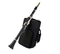 Set clarinetto Clarinetto In Si Bemolle Clarinetto A 17 Tasti Bianco Rame Nichelato Performance Professionale Per Principianti