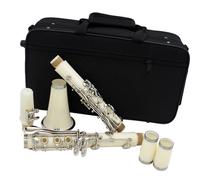 Set clarinetto Clarinetto in SIB 17 Tasti Materiale Corpo in Bachelite Clarinetto in SIB con Ance in Scatola Panno Bianco