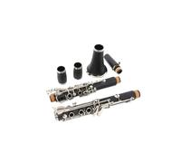 Set clarinetto Un Clarinetto Chiave Buon Materiale E Suono 17 Tasti Strumenti Musicali In Legno Di Ebano O Bachelite Con Custodia Bocchino