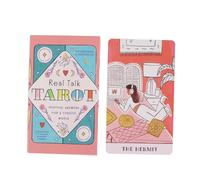 Set classico del mazzo per tarocchi - Spark Joy Connection Real Talk Tar0t | Creative Tarot Desktop Mystical Desktop Cards | Truth Tarot Leisure Entertainment Board Game per appassionati, principianti