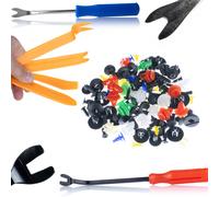 Rosfix Set clip auto 100 pz + 6 utensili