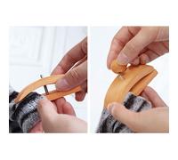 Set clip da parete in legno per arazzi e trapunte perfette per decorazione casa
