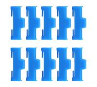 Set clip per copertura connettore ABS Fermo per giunto servo da 10 per attività cablaggio del modello telecomando e servizio cavi Fermo estensione clip per connettore servo Fermo, Blue