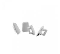 Set clip ricambio lampada frontale casco Shield Sport Sicurezza Lavoro grigio 002