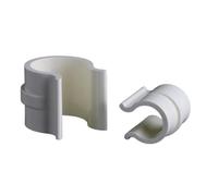 Set Clips Fermatelo In Plastica Pcv Per Serra, Fissaggio Telo Plastica O Rete, per fissare telone 32MM,25MM E 20MM per fissare il telo protettivo (25, 25mm)