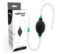 Set Clistere Anale Addicted Toys - TPR Ipoallergenico, Nero