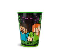 Set colazione 3 pezzi Minecraft piatto bicchiere e ciotola scuola asilo 4439
