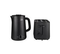 Set colazione CHiATO - Bollitore heatPLAY e Tostapane toastPLAY - Nero