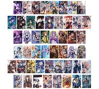 Set Collage di Anime da Parete, 50 Pezzi Immagini Estetiche, Photocards, Poster Manga, Artistici per Decorazione Dormitorio, Piccoli per Camera da Letto