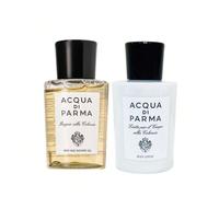 Set Colonia Gel Doccia + Colonia Crema Corpo - Idratante, Profumato, Lenitivo, Kit da Viaggio per la Cura del Corpo, FORMATO MINI - 75 ML/2.5OZ X 2 a Set Gel doccia Acqua di Parma Colonia + lozione co
