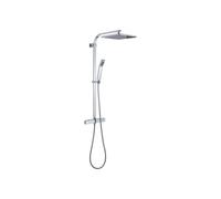 SET COLONNA DOCCIA TERMOSTATICA ""STAR MIX 01"" QUADRO Cromo