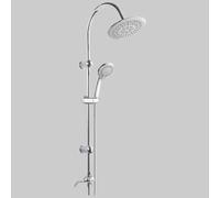 SET COLONNA ILLINOIS TONDA Cromata Set Colonne Ideal Star Gedy