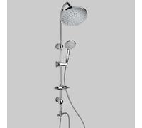SET COLONNA TONDA C4 - Cromata