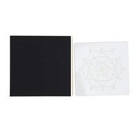 Set colorato per scratch dipinto, modelli di mandala creativi per l'arredamento artistico, migliora la creatività e l'immaginazione dei bambini, ideale per decorazioni per feste