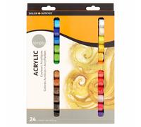 set colori acrilici da 12 e 24 pz DALER ROWNEY SIMPLY ACRYLIC tubi 12 ml