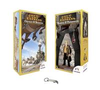 Set Colt Express Marshal E Prigionieri + Cavalli E Diligence Versione Francese + 1 Decap Blumie (Marshal + Diligence)