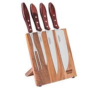 Set coltelli con ceppo 5 pz. Polywood - Tramontina