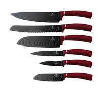 Set Coltelli da Cucina Professionali BerlingerHaus Burgundy BH-2542NA
