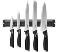 set coltelli da cucina professionali con barra magnetica per coltelli, 5 pezzi s