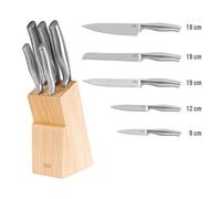 Set coltelli da cucina Teesa in acciaio inox